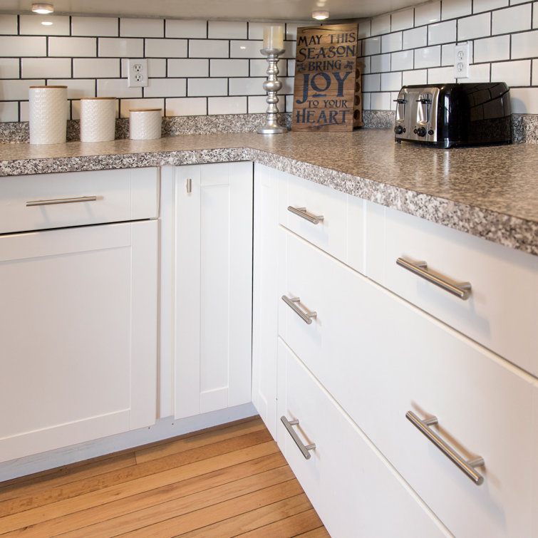 Stainless Steel T-Handle Cabinet Knob with Mounting Hardware