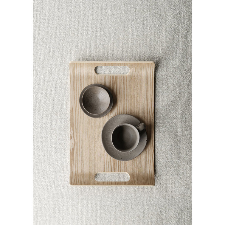 Espresso Ceramic Stoneware Coffee Cup with Saucer Set