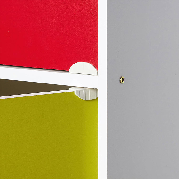 Rainbow 57'' Tall 8-Door Freestanding Storage Cabinet