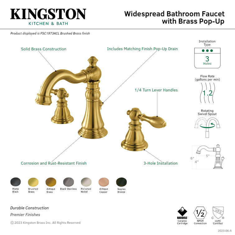 Elegant Victorian-Inspired 8" Widespread Stainless Steel Bathroom Faucet