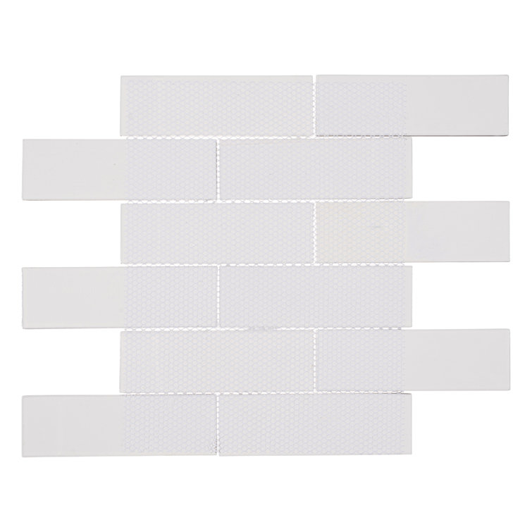 Sky Blue Glass Brick Joint Mosaic Tile for Kitchen and Bathroom