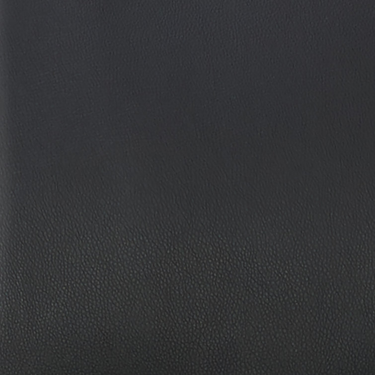 Sculpted High-Back Ergonomic Black Leather Executive Chair