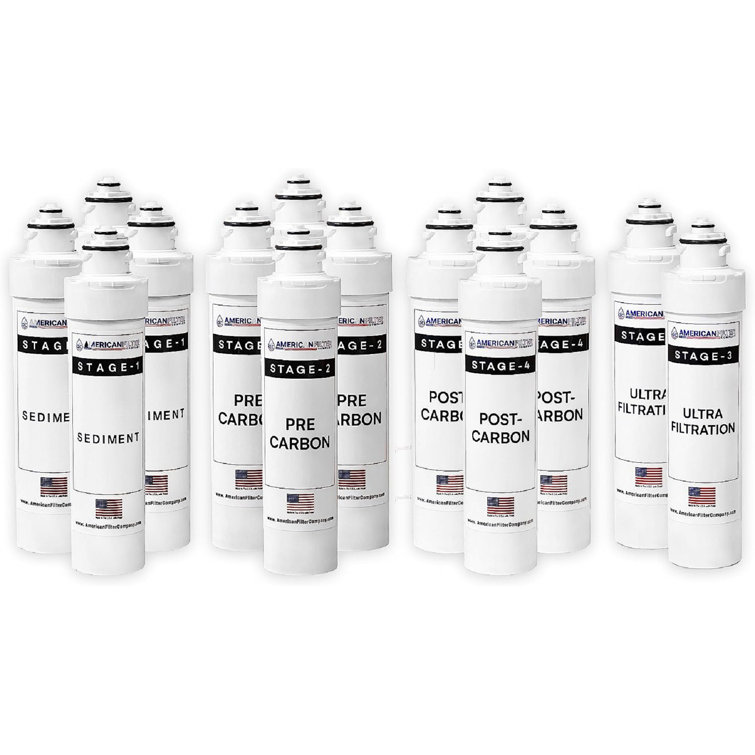AFC Brand 4-Stage Ultra Filtration Water Filters Replacement Kit