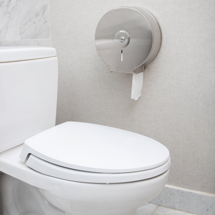 Stainless Steel Wall-Mounted Commercial Toilet Paper Dispenser
