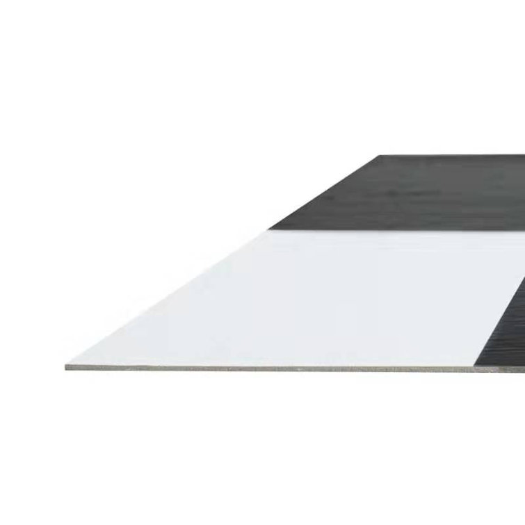 Tivoli Black and White Self-Adhesive Vinyl Floor Tiles