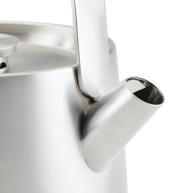 1.9 Quart Silver Stainless Steel Whistling Kettle