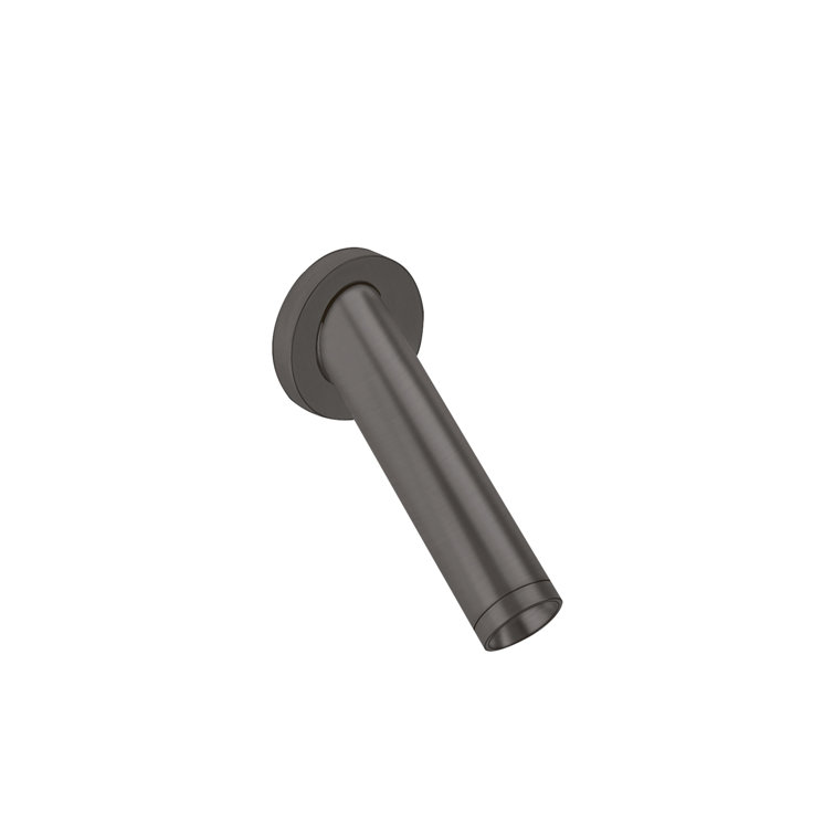 Brushed Black Chrome Wall Mounted Tub Spout with Diverter