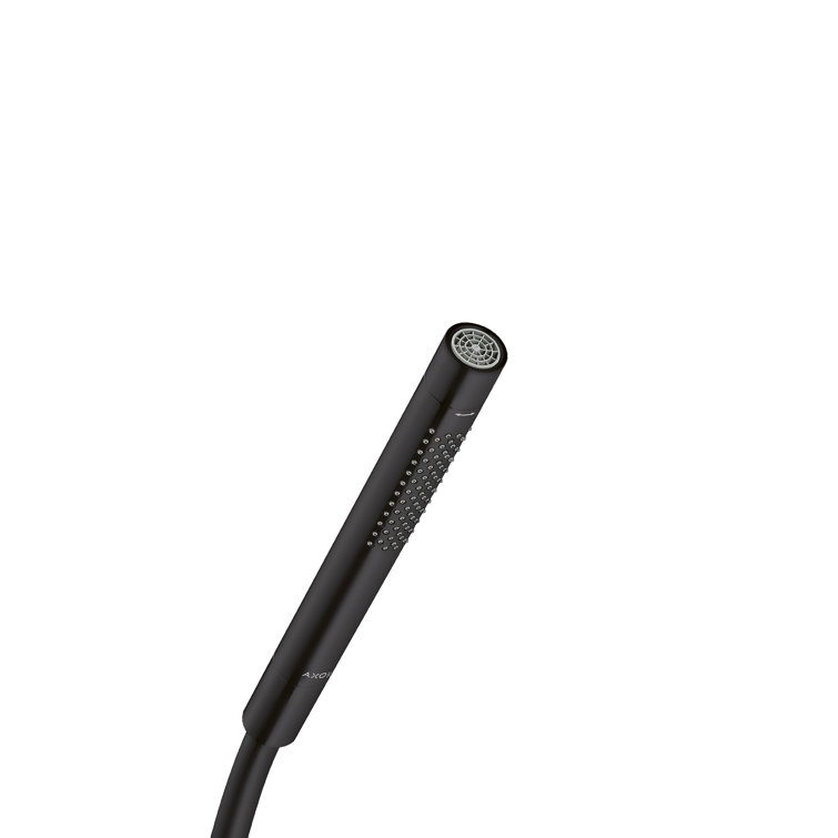 Matte Black Multi-Head Handheld Shower with Rain and Jet Modes