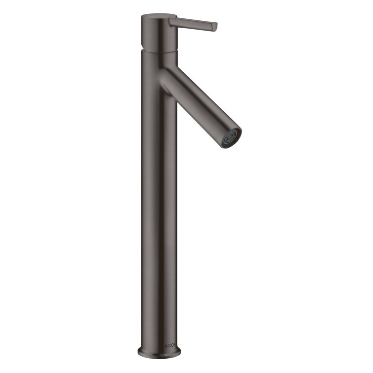 Brushed Black Chrome Single-Hole Bathroom Faucet