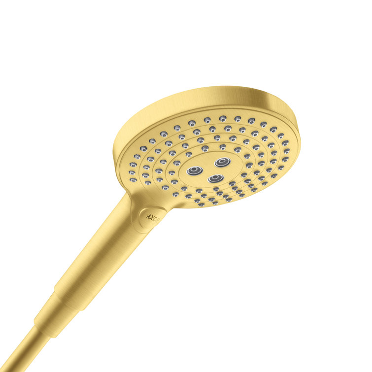 Brushed Gold Multi-Function Handheld Shower Head