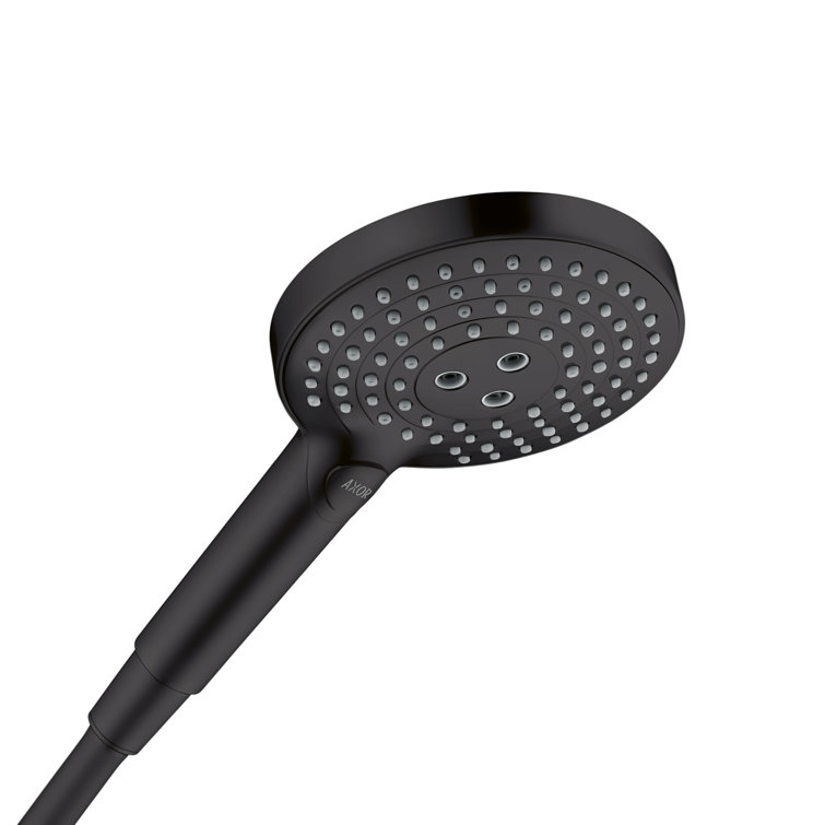 Matte Black Multi-Function Handheld Shower Head