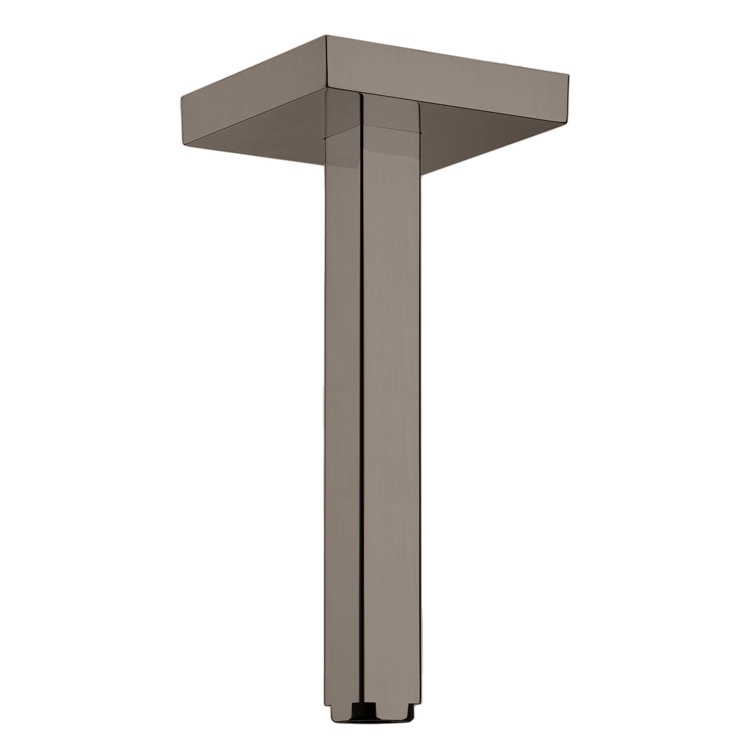 Brushed Black Chrome Ceiling Mount Shower Arm