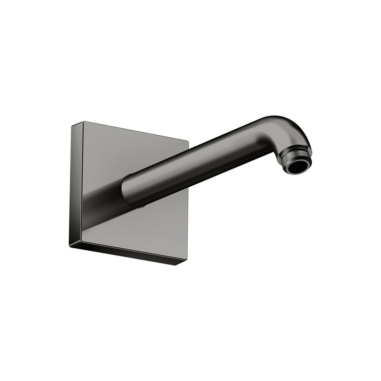 Polished Black Chrome 9-Inch Wall Shower Arm
