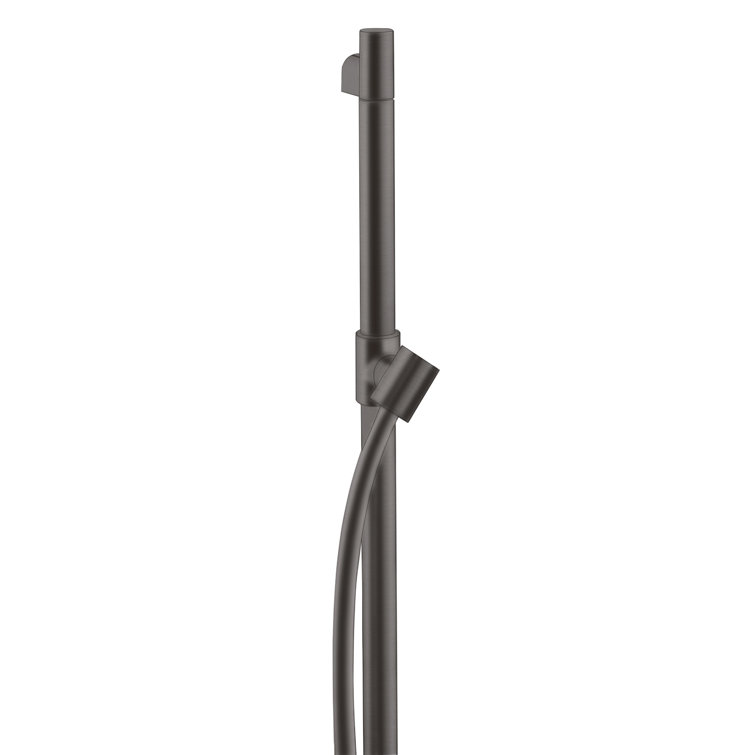 Brushed Black Chrome 36" Wall Slide Bar
