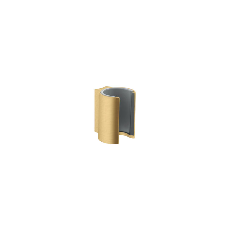 Brushed Gold Optic Wall-Mounted Shower Head Holder