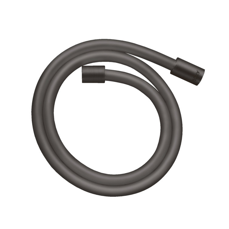 Brushed Black Chrome 63" Shower Hose with Cylindrical Nut