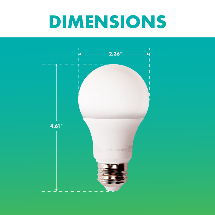 Opaque White 3-Way LED Energy Star Light Bulb