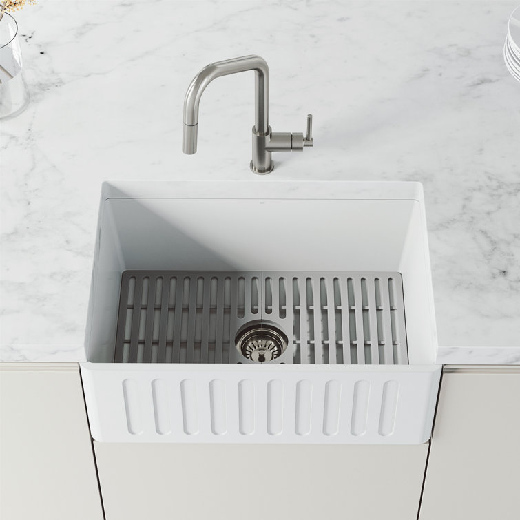 Stainless Steel High Arc Pull-Down Kitchen Faucet with Spray