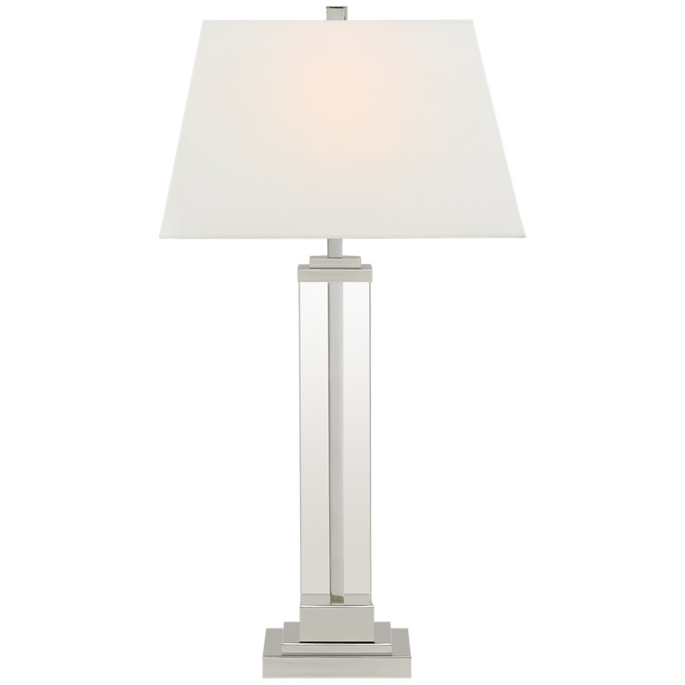 Edison Gilded Iron Outdoor Table Lamp with Paper Shade