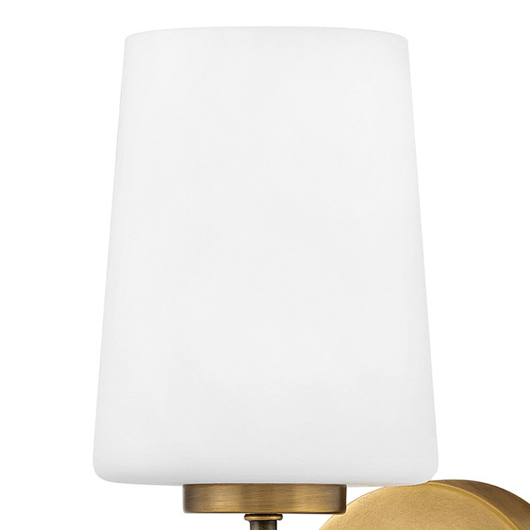 Heritage Brass Slim Elongated Arm Dimmable Bath Sconce