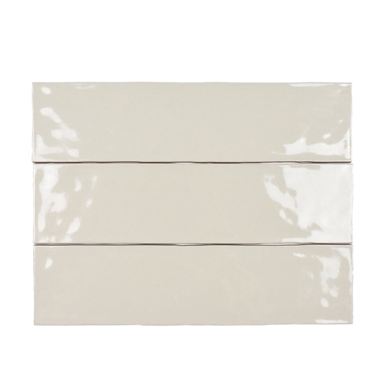 Biscuit Matte 3" x 12" Ceramic Subway Wall Tile