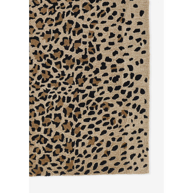 Hand-Tufted Wool Animal Print 9' x 12' Area Rug