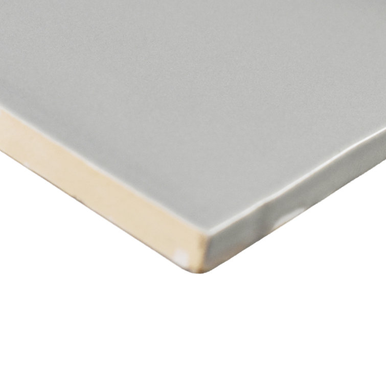 Neu Gray Glossy Ceramic Subway Wall Tile 3" x 12"