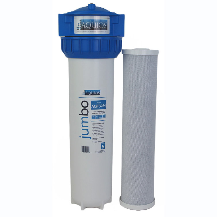 Aquios Jumbo Salt-Free Water Softener and Filter System