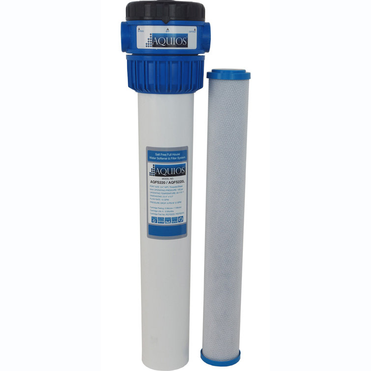 Aquios AQFS220L Salt-Free Water Softener and Filter System