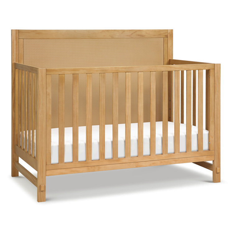Margot Honey Pressed Cane 4-in-1 Convertible Crib