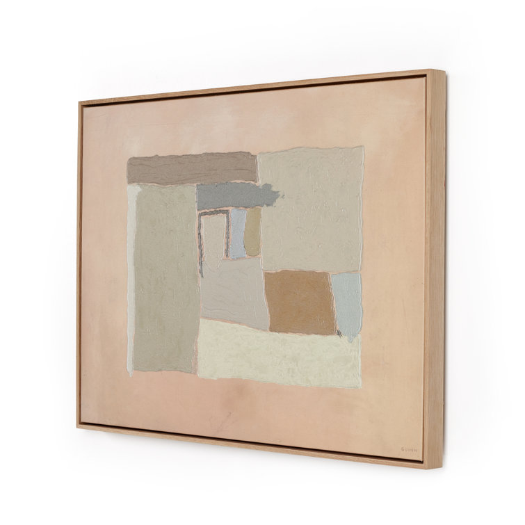 Natural Abstract Canvas Painting by Tyler Guinn - 40" x 30"