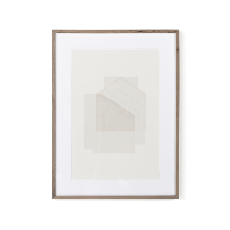 Alyson Fox Abstract Geometric Framed Wall Art 32" x 24"