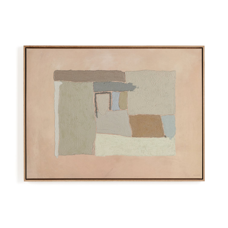 Natural Abstract Canvas Painting by Tyler Guinn - 40" x 30"
