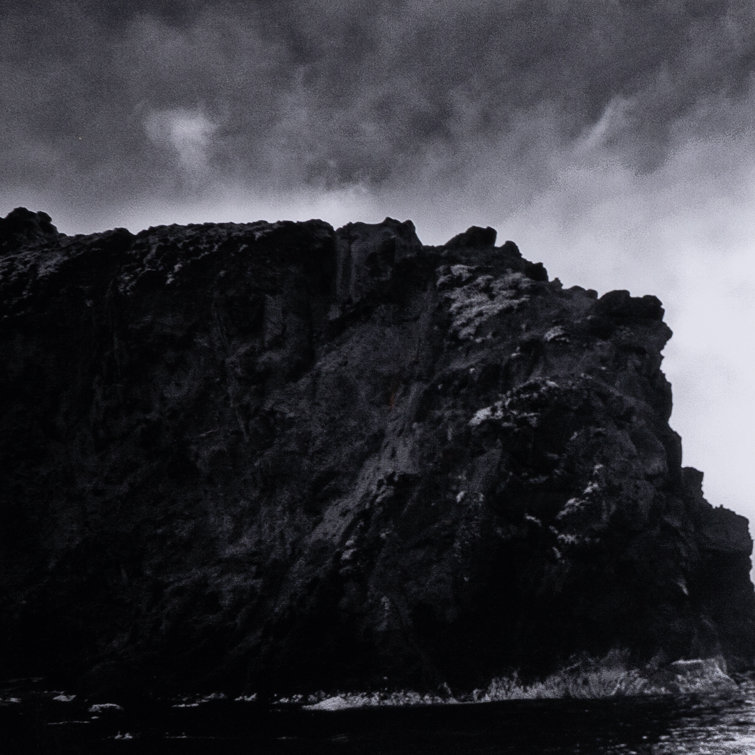 Black and White Landscape Photography in Black Wood Frame