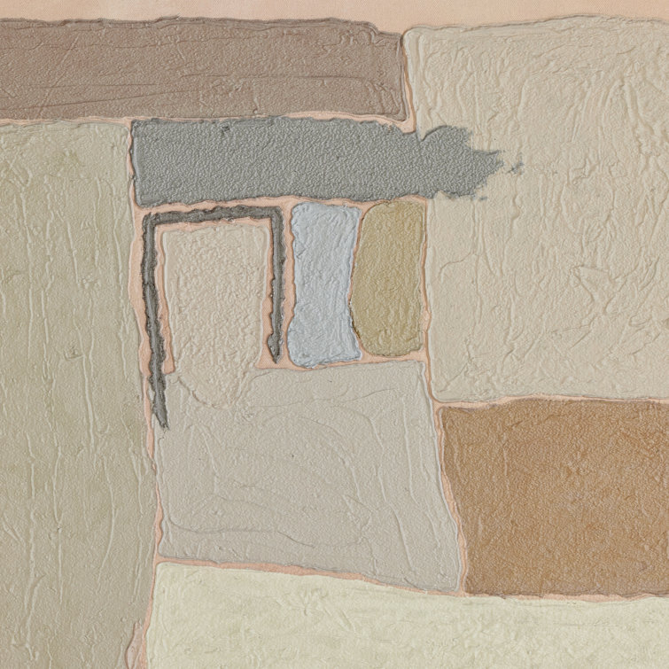 Natural Abstract Canvas Painting by Tyler Guinn - 40" x 30"
