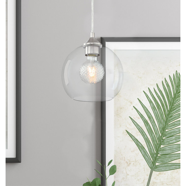 Clear Cut Glass G25 Dimmable Decorative LED Light Bulbs, Pack of 6