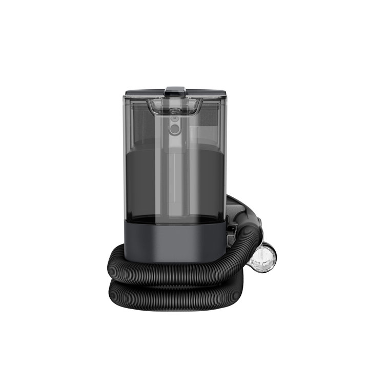 Compact Dark Gray Cordless Upholstery and Carpet Cleaner