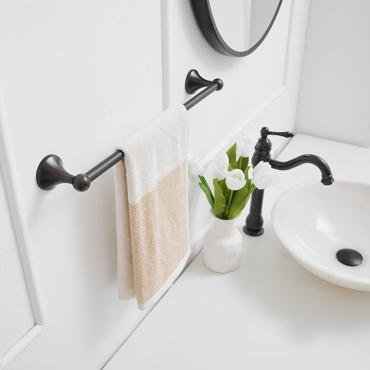 Oil-Rubbed Bronze 5-Piece Bathroom Hardware Set