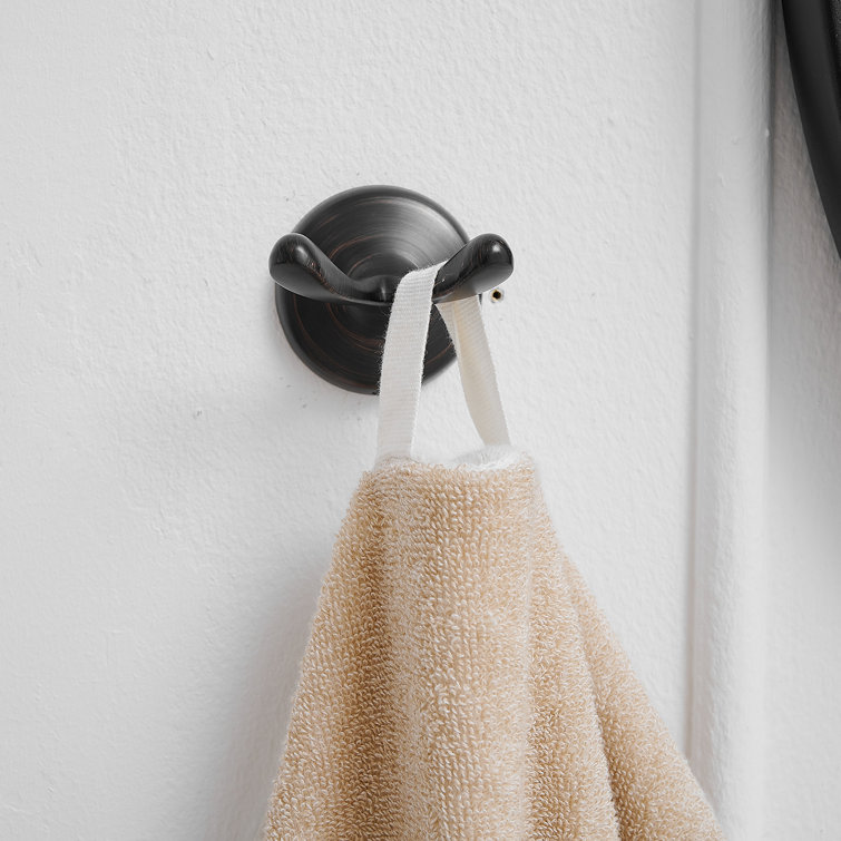 Oil-Rubbed Bronze 5-Piece Bathroom Hardware Set