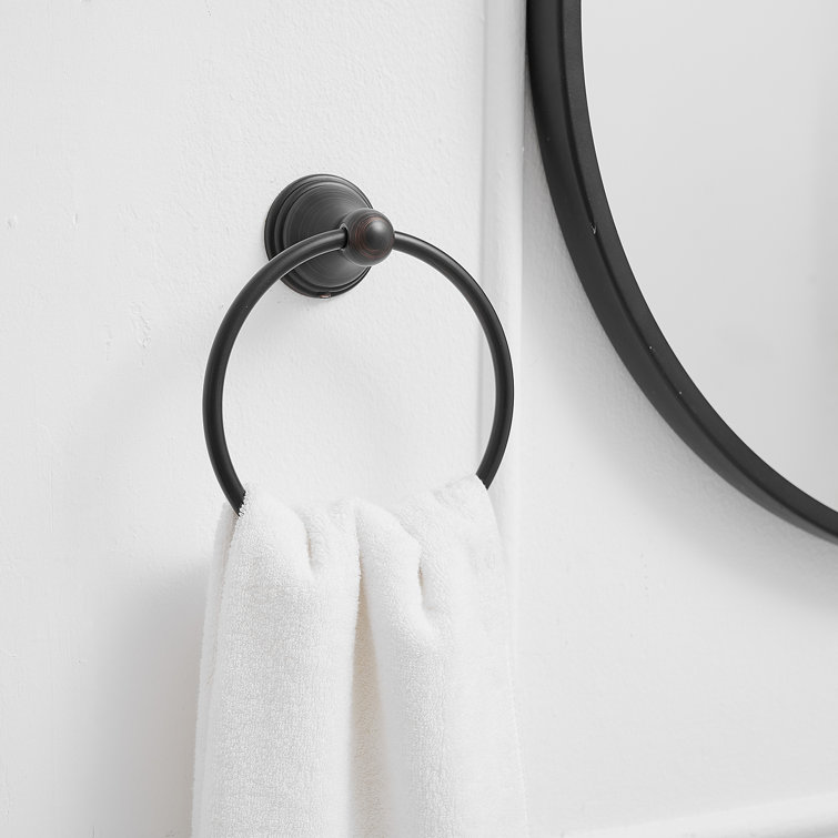 Oil-Rubbed Bronze 5-Piece Bathroom Hardware Set