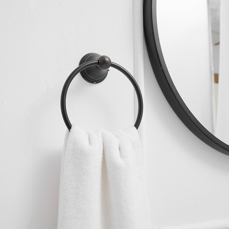 Oil-Rubbed Bronze 5-Piece Bathroom Hardware Set