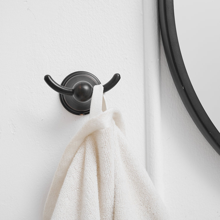 Oil-Rubbed Bronze 5-Piece Bathroom Hardware Set