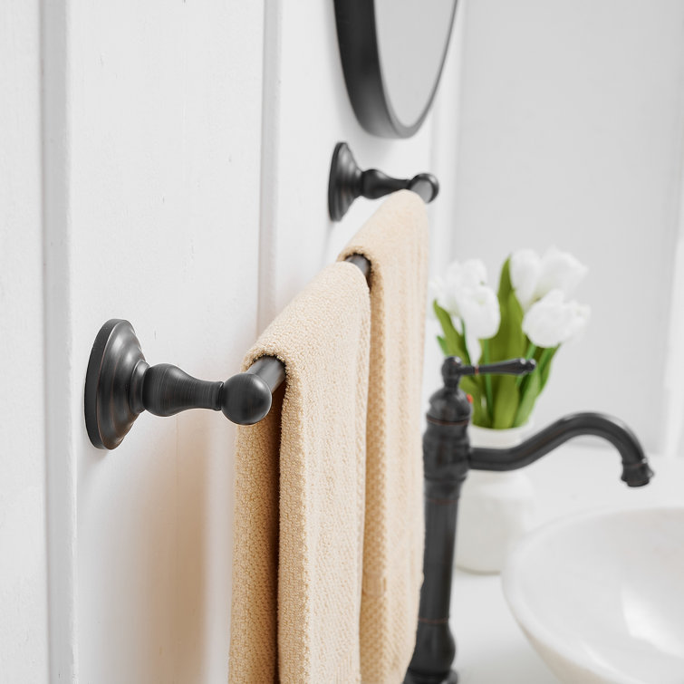 Oil Rubbed Bronze 5-Piece Bathroom Hardware Set
