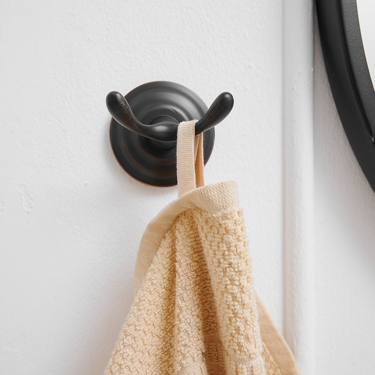 Oil Rubbed Bronze 5-Piece Bathroom Hardware Set