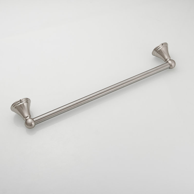 Brushed Nickel 18-Inch Wall Mounted Towel Bar