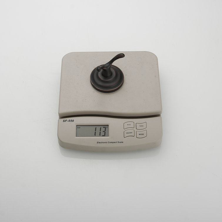Oil Rubbed Bronze Traditional Zinc Bathroom Double Hook