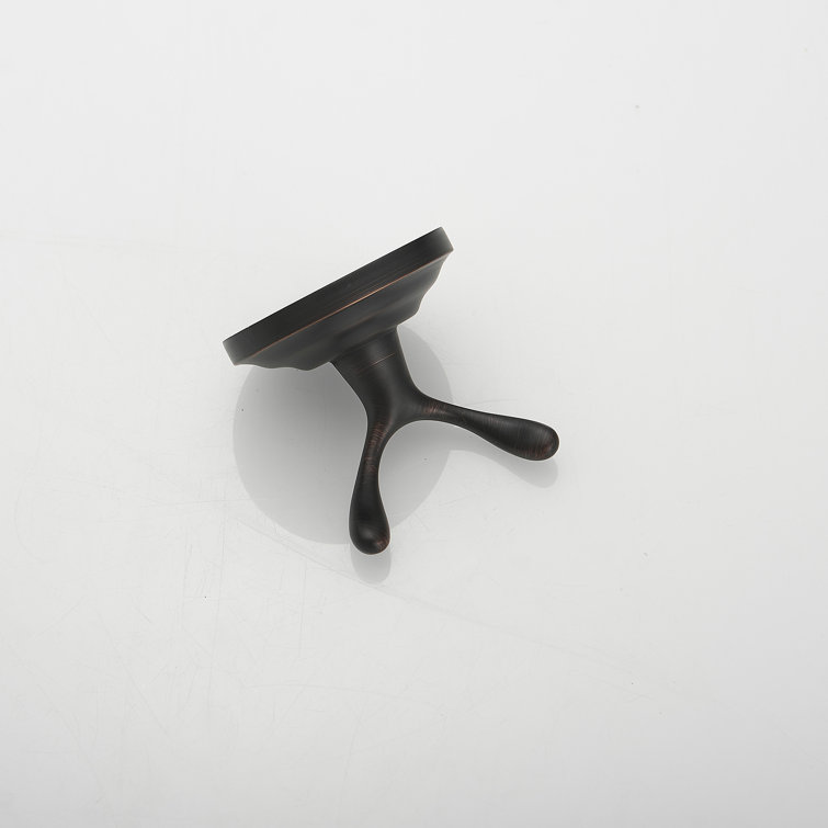 Oil Rubbed Bronze Traditional Zinc Bathroom Double Hook