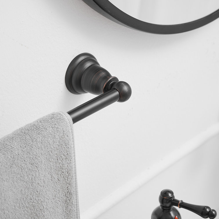 Oil-Rubbed Bronze 5-Piece Bathroom Hardware Set