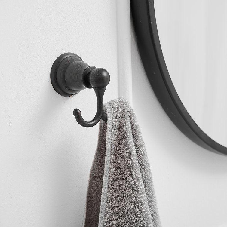 Oil-Rubbed Bronze 5-Piece Bathroom Hardware Set