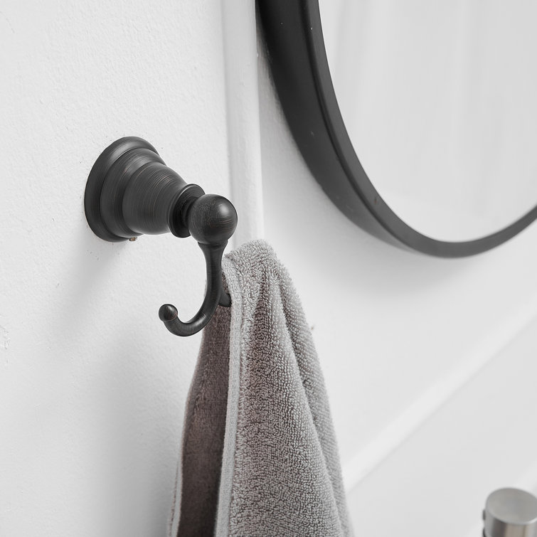 Oil-Rubbed Bronze 5-Piece Bathroom Hardware Set